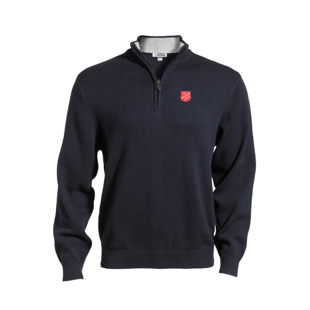 ずとまよ Full Zip Knit Jersey (Navy) エラー品 1⁄4 Navy JERSEY KNIT