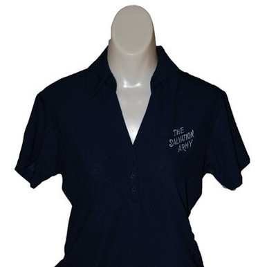 Polo True Navy with The Salvation Army Ladies - The Salvation Army