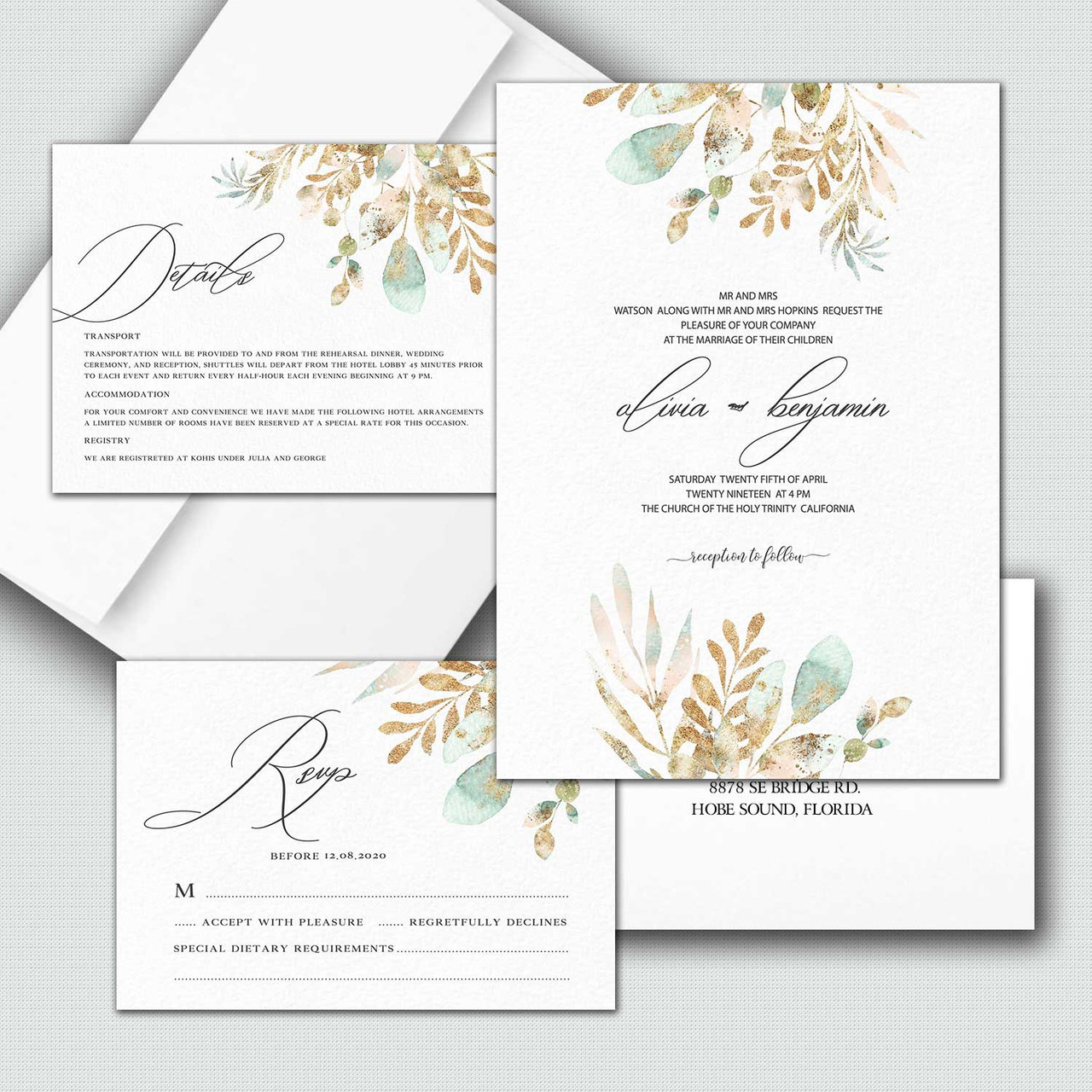 Products :: Wedding Envelopes, Wedding Calligraphy, Wedding