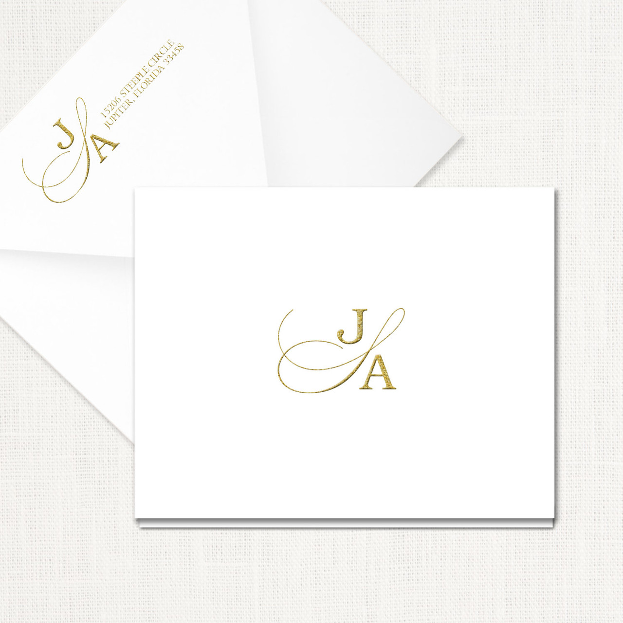 Juliette Thank You Cards Personalized Thank you Leslie Store