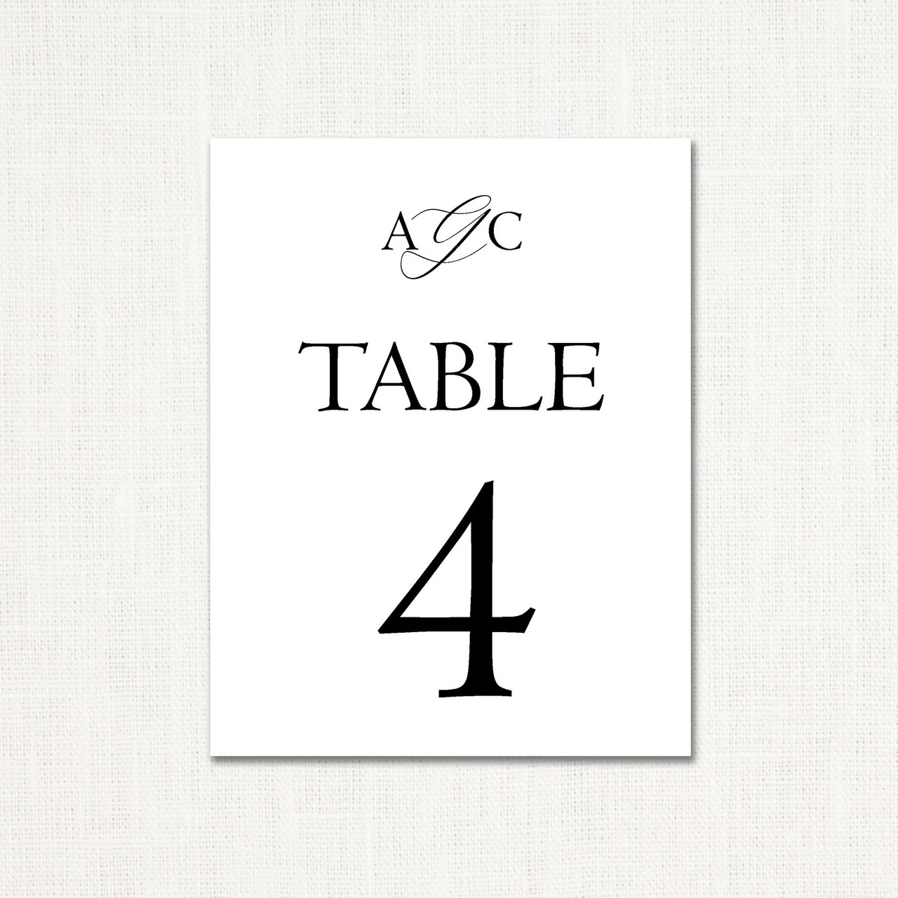 Ashley Table Numbers Exquisite Designs & Unmatched Quality