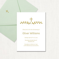 Celebration Invitation Card Religious Leslie Store
