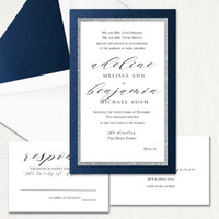 Adeline Blue Wedding Invitations wholesale wedding planner affiliate program leslie store
