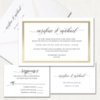 Caroline White Wedding Invitations wholesale wedding planner affiliate program leslie store