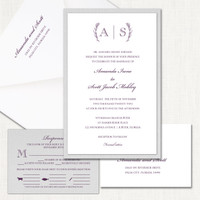 Amanda Silver Wedding Invitations wholesale wedding planner affiliate program leslie store