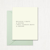 I Have a Friend Greeting Card wholesale wedding planner affiliate program leslie store