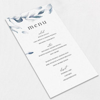 Marcella Wedding Menu Wedding Menu 