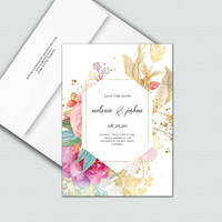 Melanie Save the Date Cards wholesale wedding planner affiliate program leslie store