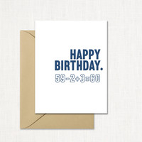 Happy 60 Birthday Greeting Card wholesale wedding planner affiliate program leslie store