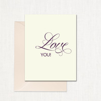 Love Greeting Card wholesale wedding planner affiliate program leslie store