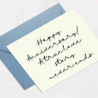 Happy Anniversary Greeting Card All Cards Leslie Store