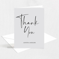 Anjeline Thank You Cards