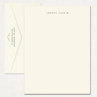 Johnny Personalized Letter Sheet Personalized Leslie Store