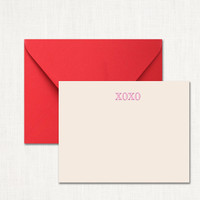 XOXO Note Set Boxed Note Sets Leslie Store
