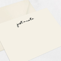 Just a Note, Note Set