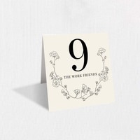 Grace Table Numbers