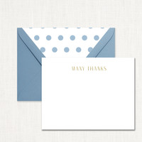 Many Thanks, Blue Note Set STATIONERY Leslie Store