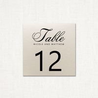 Nicole Table Numbers wholesale wedding planner affiliate program leslie store