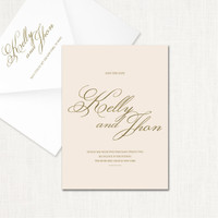 Kelly Save the Date Cards wholesale wedding planner affiliate program leslie store