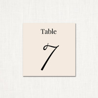 Kelly Table Numbers wholesale wedding planner affiliate program leslie store