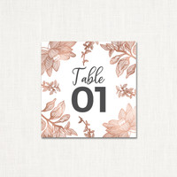 Andreea Table Numbers wholesale affiliate program wedding planner leslie store