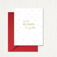 Season to Sparkle Greeting Card wholesale wedding planner affiliate program leslie store