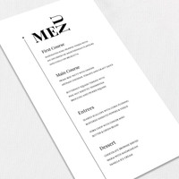 Eliyanah Wedding Menu Wedding Menu Leslie Store