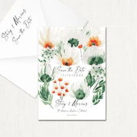 Stacy Save the Date Cards elegant glitter thermography wedding planner Stationery Store & Wedding Invitations by Leslie Store wholesale