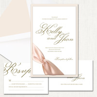 Kelly Ribbon Wedding Invitations wholesale wedding planner affiliate program leslie store