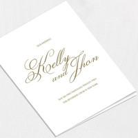 Kelly Wedding Programs Wedding Programs Leslie Store