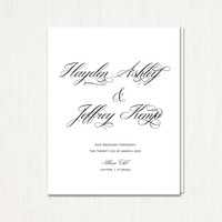 Hayden Wedding Programs elegant glitter thermography wedding planner Stationery Store & Wedding Invitations by Leslie Store wholesale