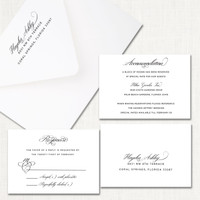 Hayden Red Wedding Invitations elegant glitter thermography wedding planner Stationery Store & Wedding Invitations by Leslie Store wholesale