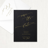 Rina Save the Date Cards elegant glitter thermography wedding planner Stationery Store & Wedding Invitations by Leslie Store wholesale