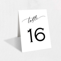 Rina Table Numbers