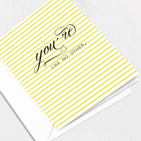 Like No Other Greeting Card All Cards Leslie Store