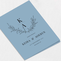 Keira Wedding Programs