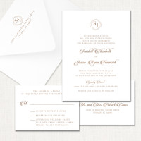 Scarlett Wedding Invitations elegant glitter thermography wedding planner Stationery Store & Wedding Invitations by Leslie Store