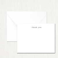 Formal Thank You Note Set elegant glitter thermography wedding planner Stationery Store & Wedding Invitations by Leslie Store wholesale