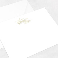 Gold Leaf Note Set