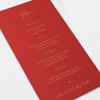Viera Wedding Menu