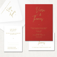 Viera Wedding Invitations elegant glitter thermography wedding planner Stationery Store & Wedding Invitations by Leslie Store wholesale