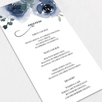Holliston Wedding Menu