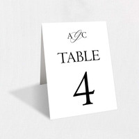 Ashley Table Numbers
