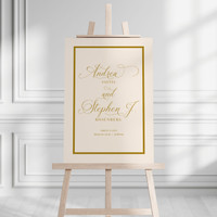 Andrea Blush Welcome Sign Welcome Sign Leslie Store