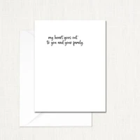 To You and Your Family Greeting Card All Cards Leslie Store