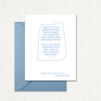 We Celebrate You Greeting Card KJV CARDS Leslie Store