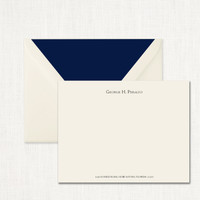 George H Personalized Stationery Personalized Stationery Sets Leslie Store