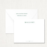 Mallory Personalized Stationery Personalized Stationery Sets Leslie Store