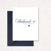 To My Husband Greeting Card All Cards Leslie Store