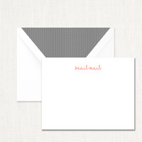 Snail Mail Note Set Stationery Boxed Note Sets Leslie Store